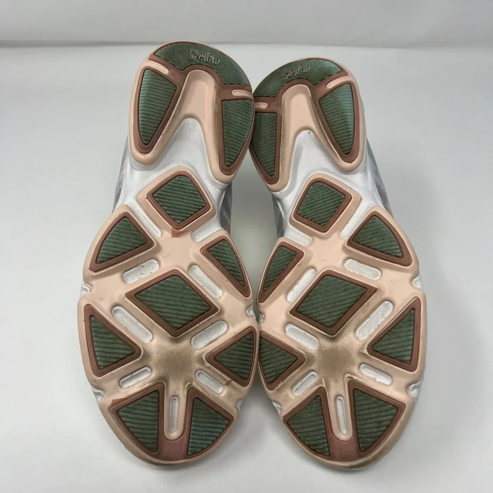 RYKA Devotion Plus 3 Women's Comfort Walking Shoes‎ White Pink Size 6.5 #1753